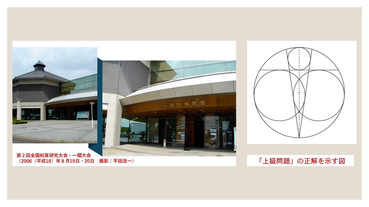 一関市博物館令和7年度「和算に挑戦」の解答